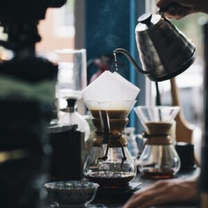 brewmart-brew-aeropress AeroPress coffee maker in use