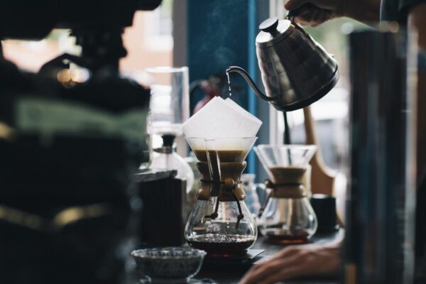 brewmart-brew-aeropress AeroPress coffee maker in use