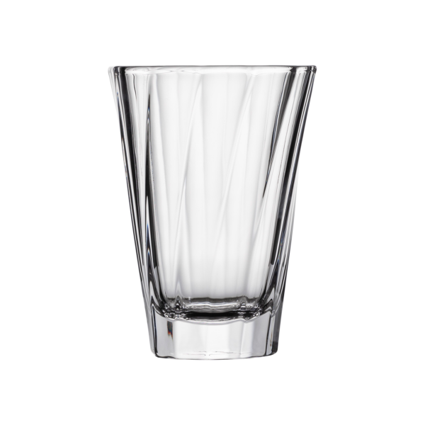 360ml Twisted Latte Glass