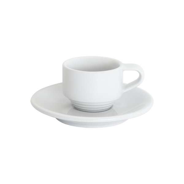 60ml Espresso Cup  and 12.5cm Espresso Saucer