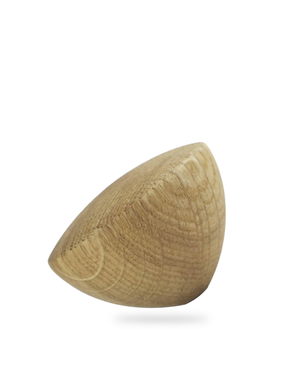 Big Knob „Big Joe“, 100% natural oak wood, waxed, ø55mm