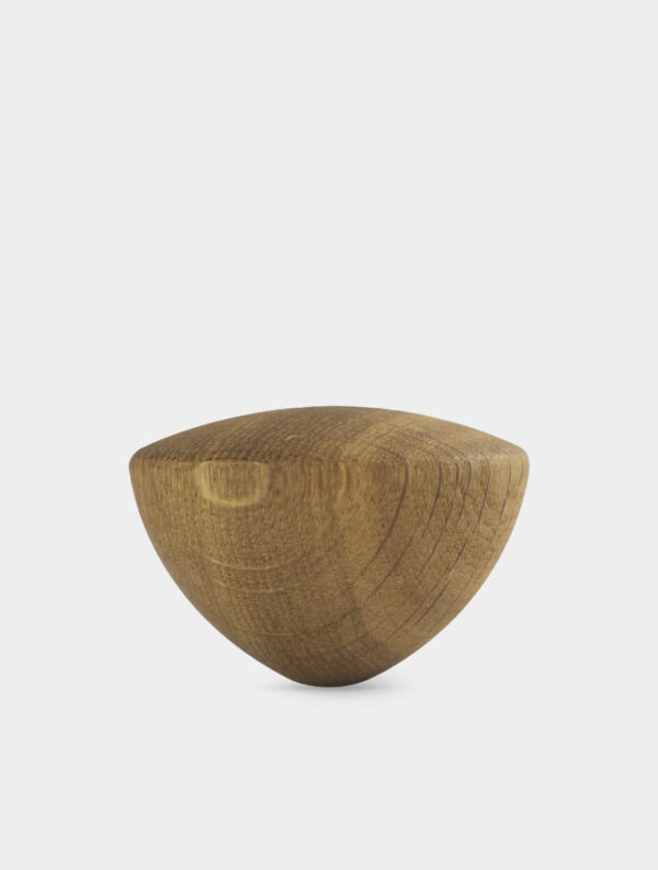 Big Knob „Big Joe“, 100% smoked natural oak wood, waxed, ø55mm