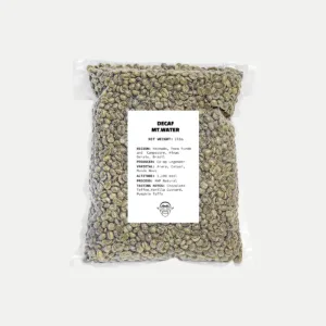 [Dancing Goats Decaf] Mt.Water Process - Green Bean