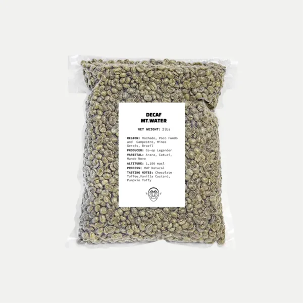 [Dancing Goats Decaf] Mt.Water Process - Green Bean