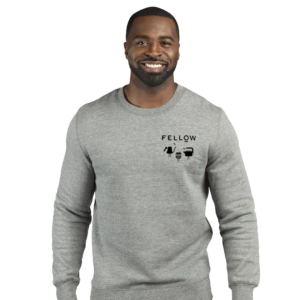 Fellow Logo Grey Crew