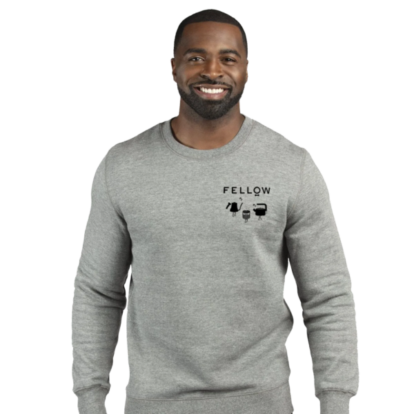 fellow-logo-grey-crew-1d8762-ProductImage_GreyShirt_nobg Fellow Logo Grey Crew