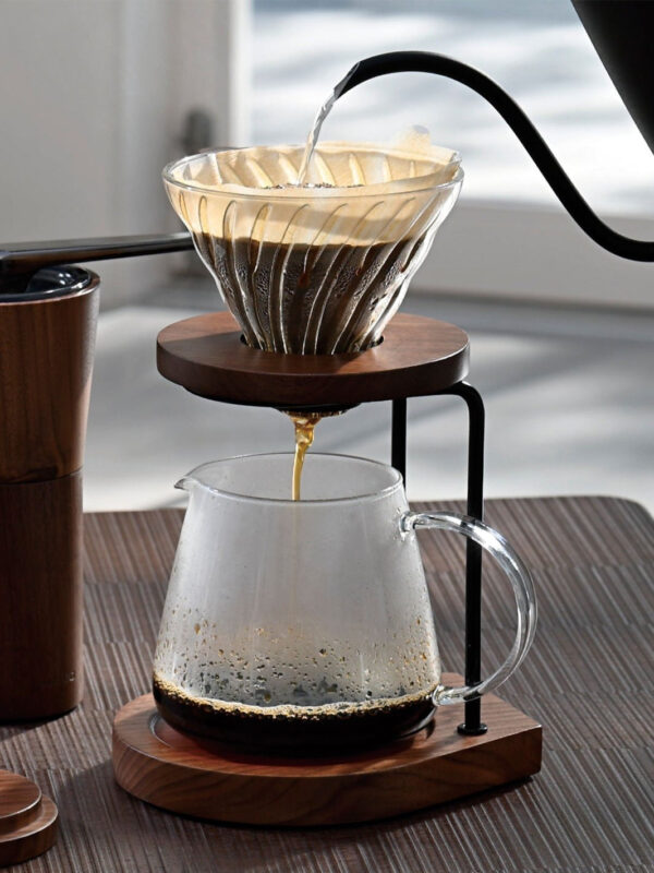HARIO Drip Stand Set (Walnut)