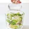 HARIO Glass Overnight Salting Bowl (500ml/17oz)