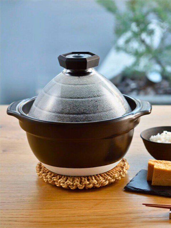HARIO Gohangama Glass Lid Rice Cooker