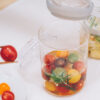 HARIO Tsukemono Slim Glass Pickle Press