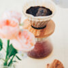 HARIO V60-02 Glass Dripper (Olive Wood)