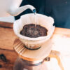 HARIO V60-02 Glass Dripper (Olive Wood)