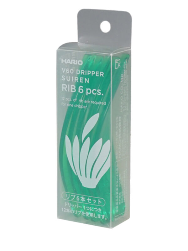 HARIO V60-02 Suiren Dripper Replacement Ribs (6-Pack)