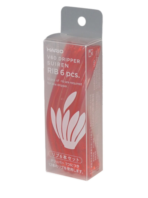 HARIO V60-02 Suiren Dripper Replacement Ribs (6-Pack)