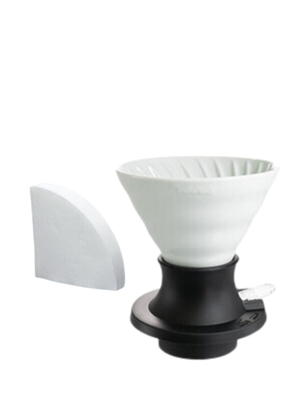 HARIO V60-02 SWITCH Immersion Dripper (200ml/6.76oz) (Ceramic)