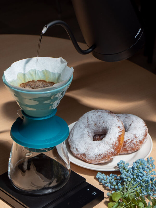 HARIO V60-02 SWITCH Immersion Dripper (200ml/6.76oz) (Ceramic)