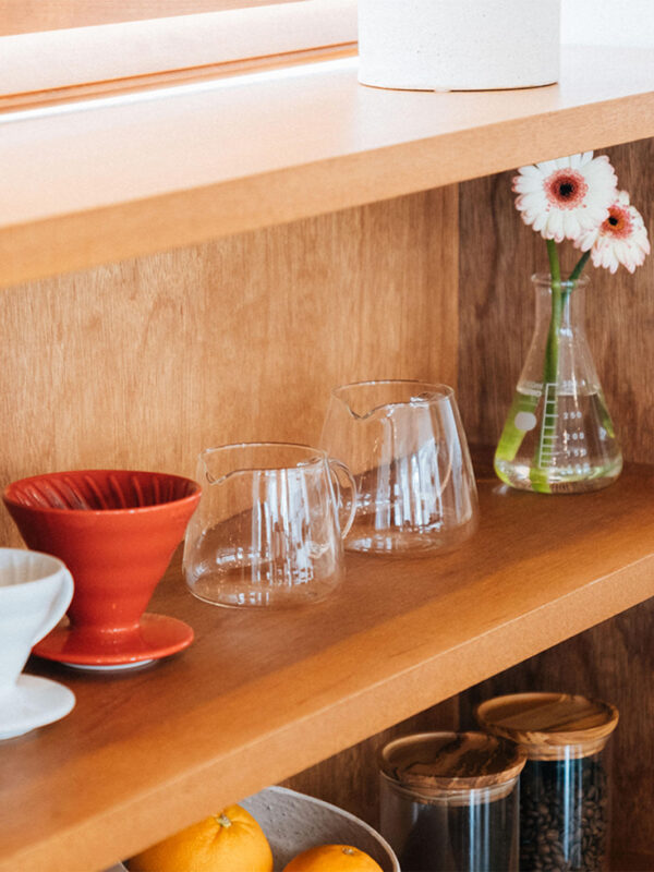 HARIO V60 Barista Server (600ml/20.29oz) (Clear)