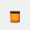 Polymer Bean Jar + lid, orange