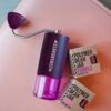 Polymer Bean Jar + lid, purple