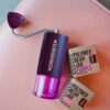 Polymer Bean Jar + lid, purple