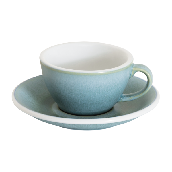 Set of 1 x 150ml Flat White Cup and Saucer