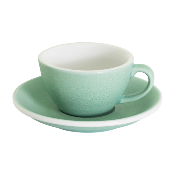Set of 1 x 150ml Flat White Cup and Saucer