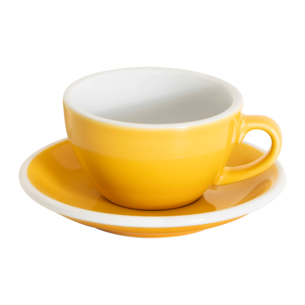 Set of 1 x 200ml Cappuccino Cup and Saucer