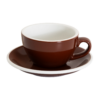 Set of 1 x 200ml Cappuccino Cup and Saucer
