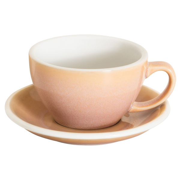 Set of 1 x 300ml Cafe Latte Cup and Saucer