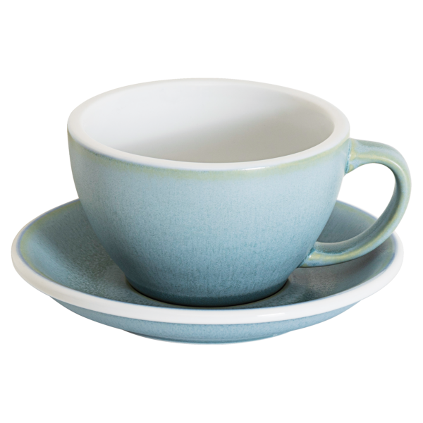 Set of 1 x 300ml Cafe Latte Cup and Saucer