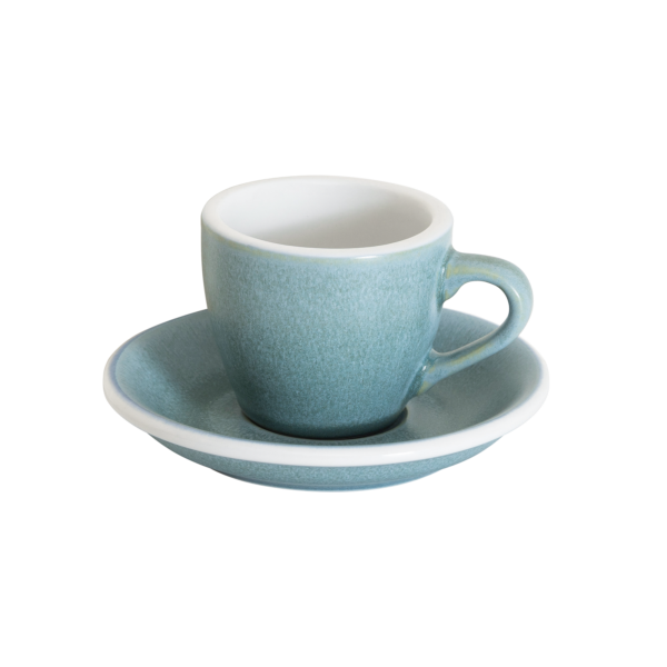 Set of 1 x 80ml Espresso Cup and Saucer