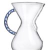 Six Cup Twisted Glass Handle CHEMEX®