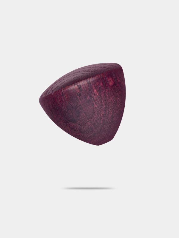 Standard Knob, 100 % natural oak wood, deep purple, ø44mm
