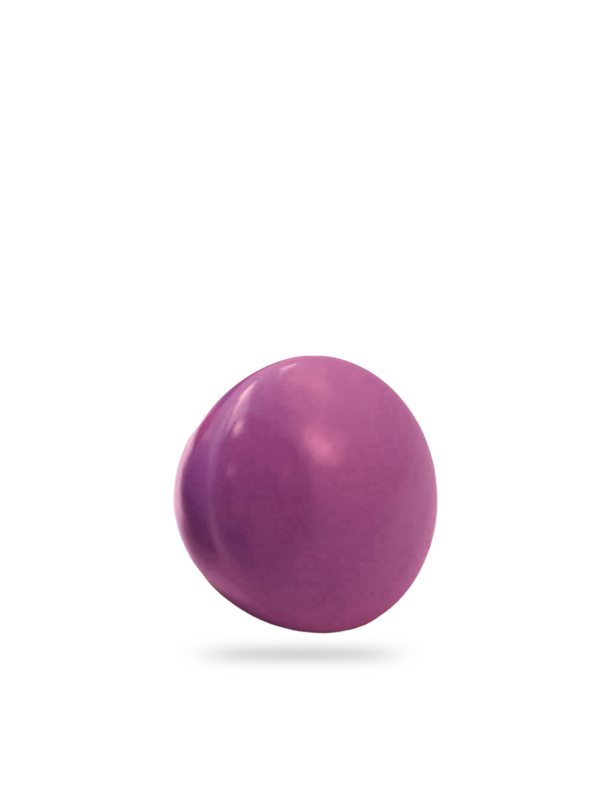 Standard Knob, beech wood, lacquered purple, ø44mm
