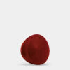 Standard Knob, beech wood, lacquered wine red, ø44mm