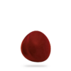 Standard Knob, beech wood, lacquered wine red, ø44mm