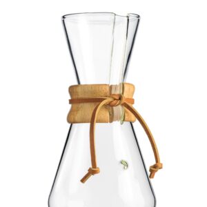 Three Cup Handblown CHEMEX®