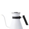 White Stainless Steel Gooseneck Chettle®