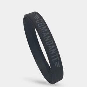 Wrist Band, 100% silicon, black medium