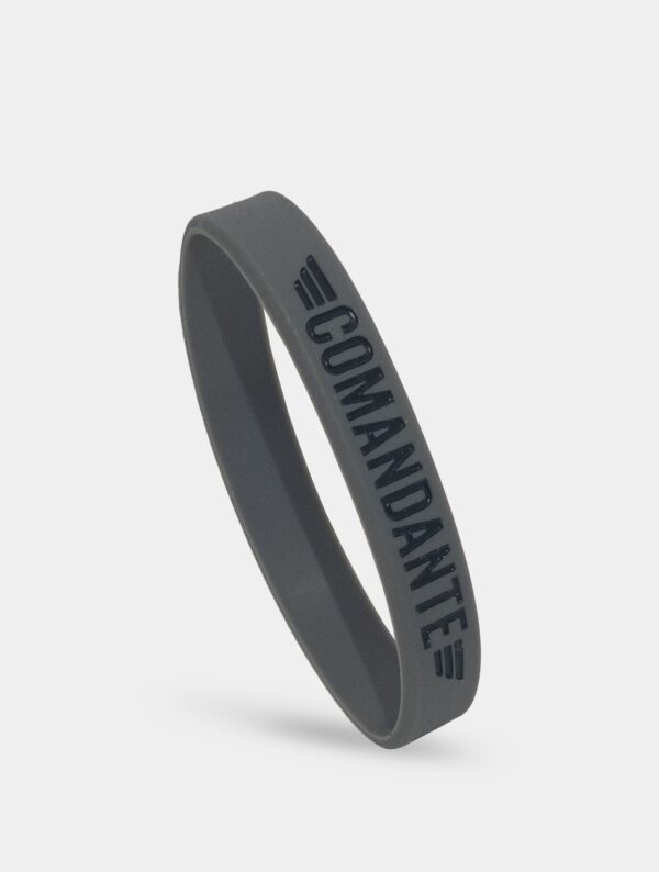 Wrist Band, 100% silicon, grey medium