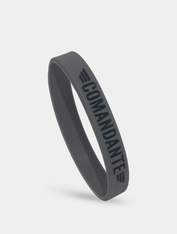 Wrist Band, 100% silicon, grey medium