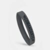 Wrist Band, 100% silicon, grey small